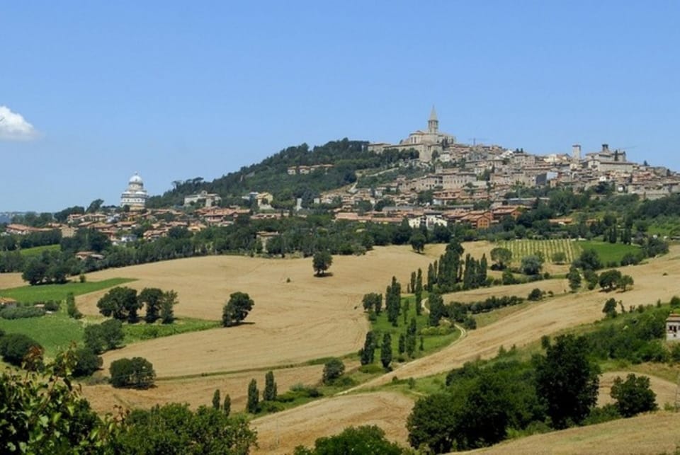 Beautiful Todi (apartment is close to main church at top)