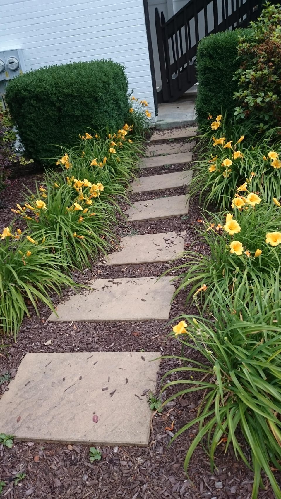 Walkway to your condo