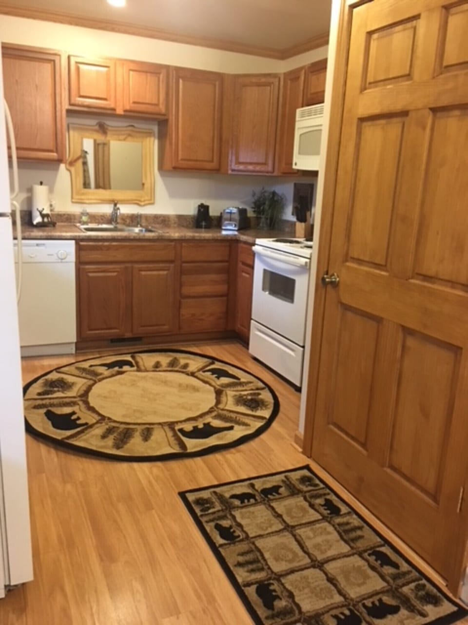 Now With Beautiful Bear Rugs & This Picture Does Not Do Them Justice!