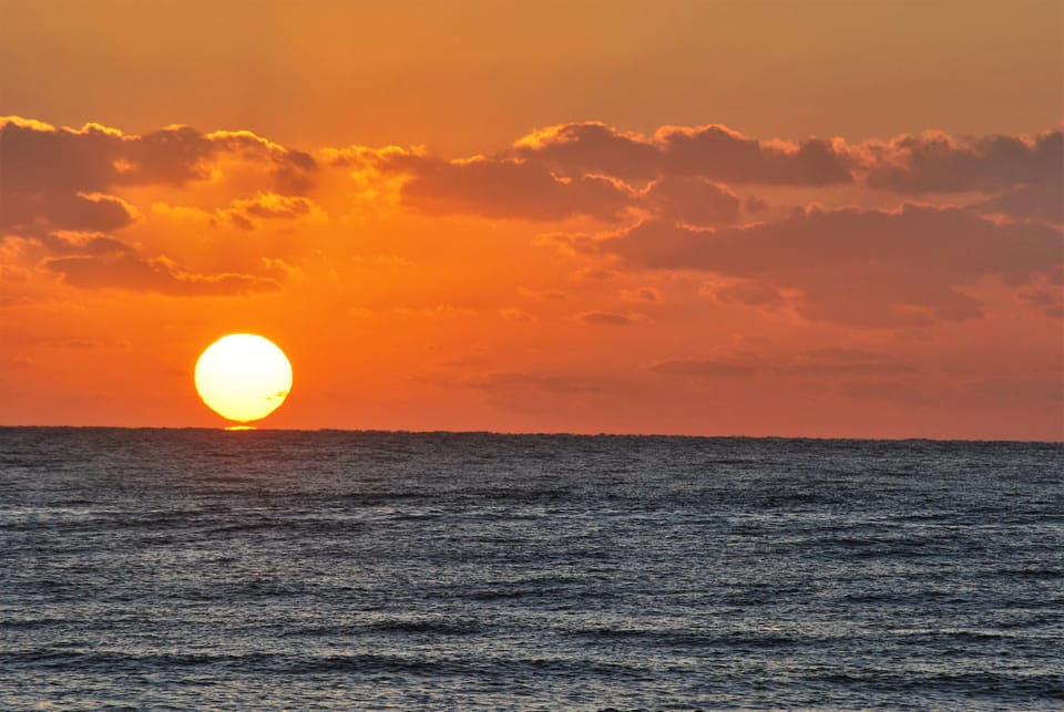 Spectacular sunrise Half Moon Bay

