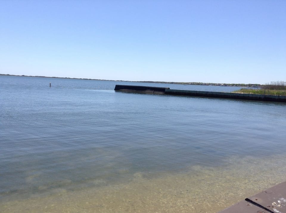 Beach at bay down the street; drive or boat to ocean