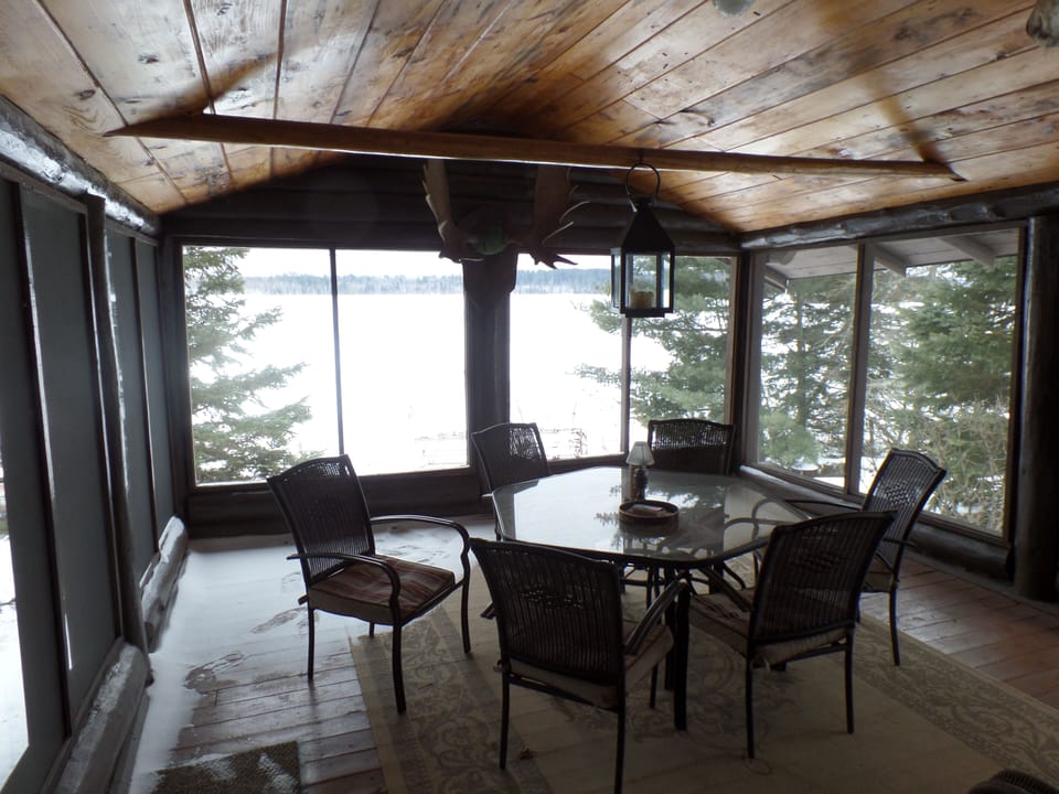Main cabin porch