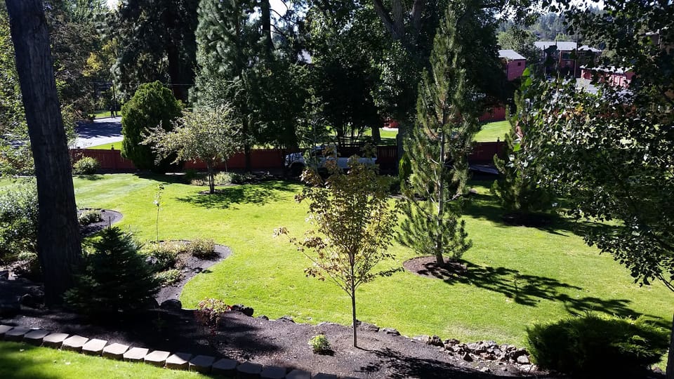 View from the balcony of the your unit.