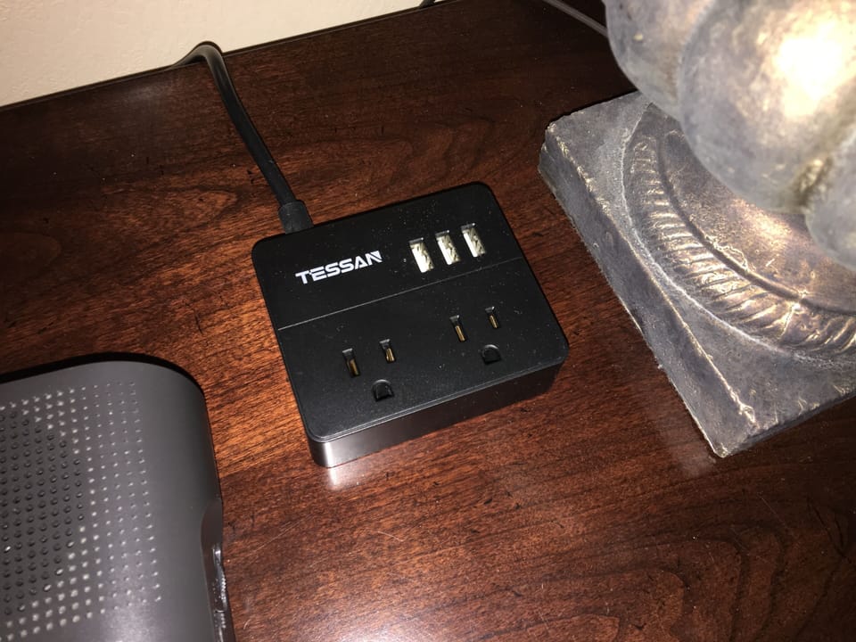 USB and Power Chargers in each bedroom