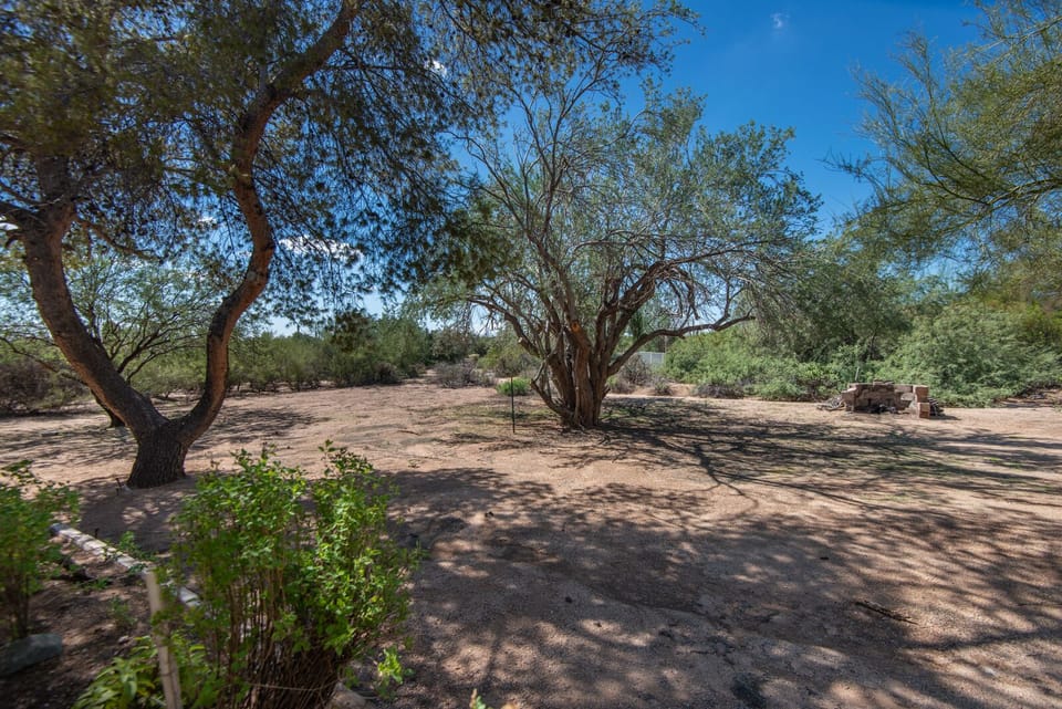 Desert all around, no neighbors or noise except desert breezes