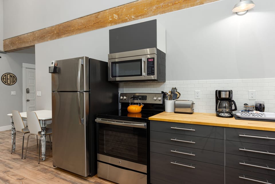 Open, flowing floor plan