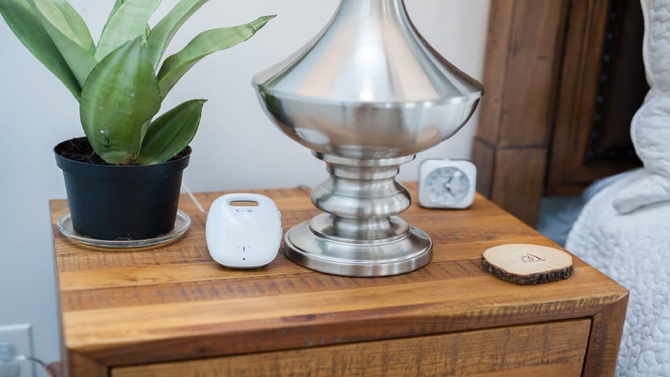 Our of sight but not out of mind with your baby monitor. 