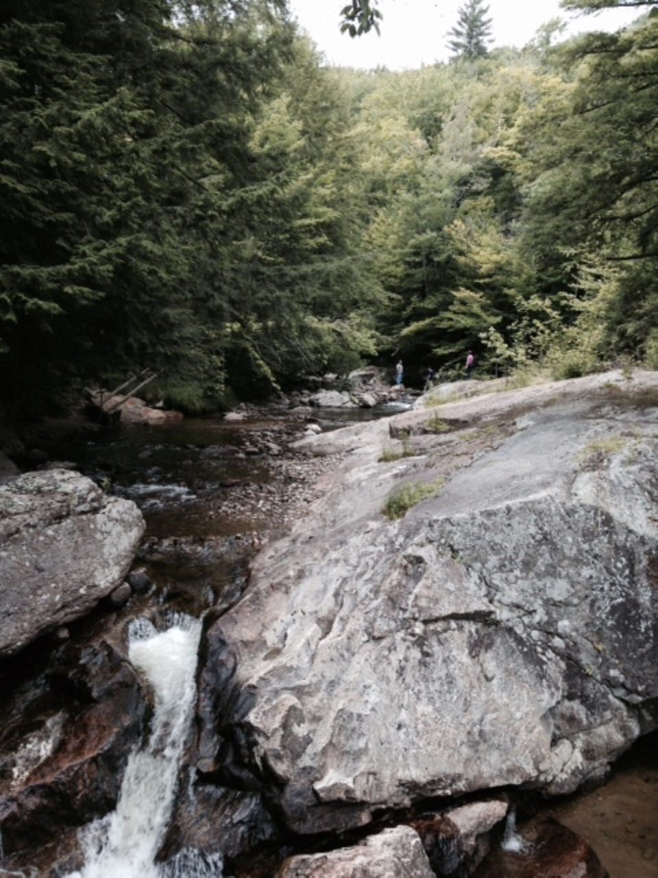 Buttermilk Falls nearby
