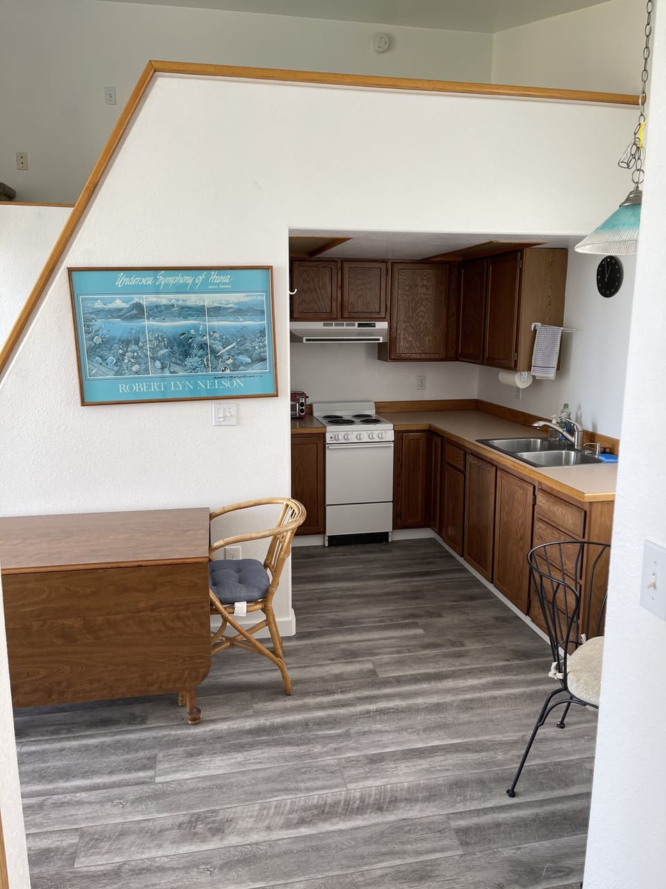 Loft, kitchen and dinning area in annex