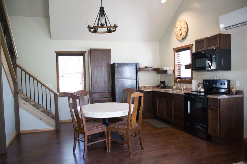 Kitchen (view from living room)