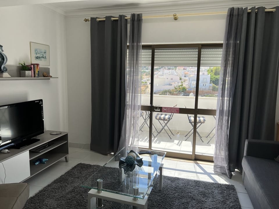 Living Room with balcony!