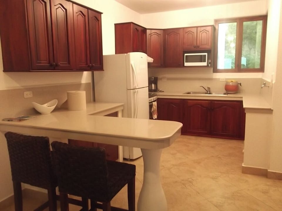 kitchen - all cabinetry is made from local hardwood