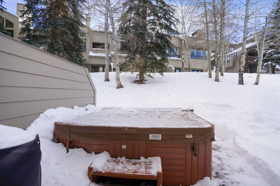 Private hot tub!