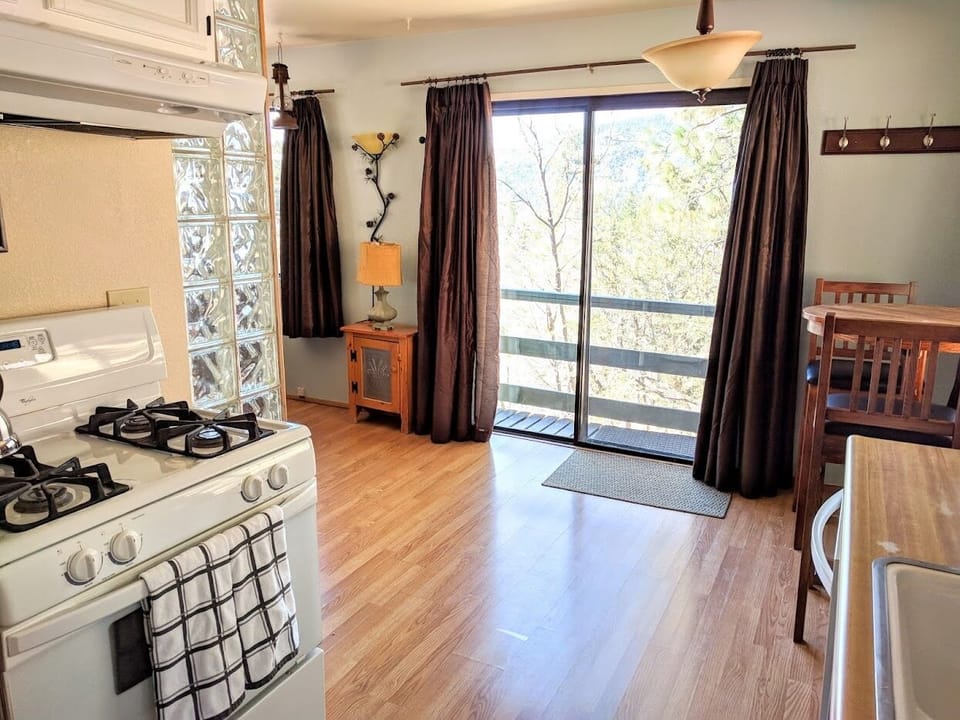 Kitchen - Full sized refrigerator, dishwasher, pots and pans, & more