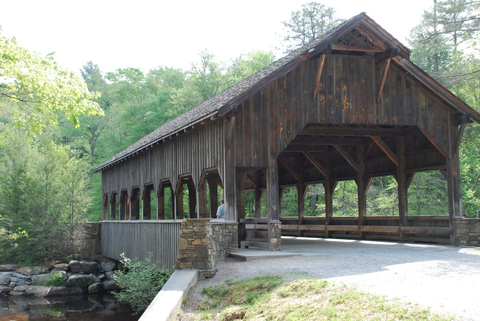 Covered bridge Dupont state forest