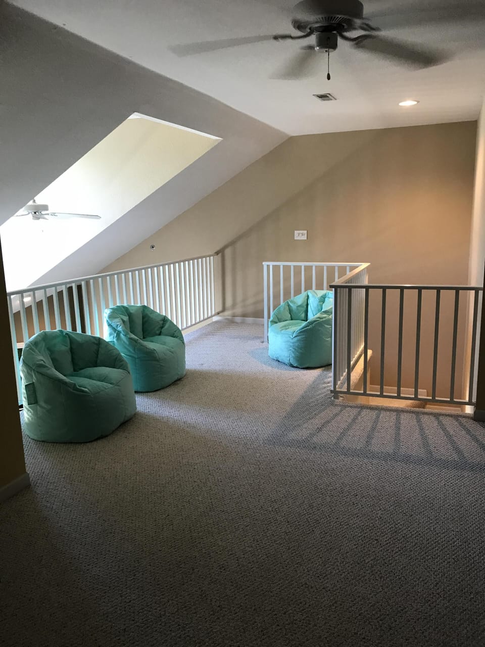 Loft sitting area
