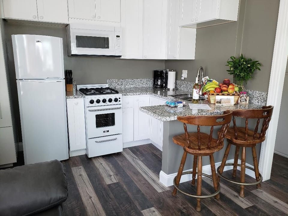 ALL NEW Cabinets, Granite Counters, Convection Range,  Microwave,  Refrigerator!