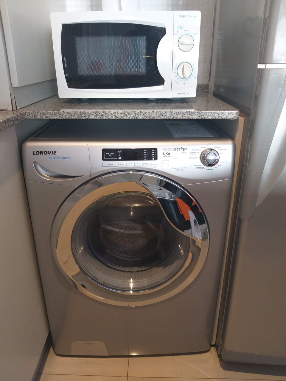 Microwave and Washing machine