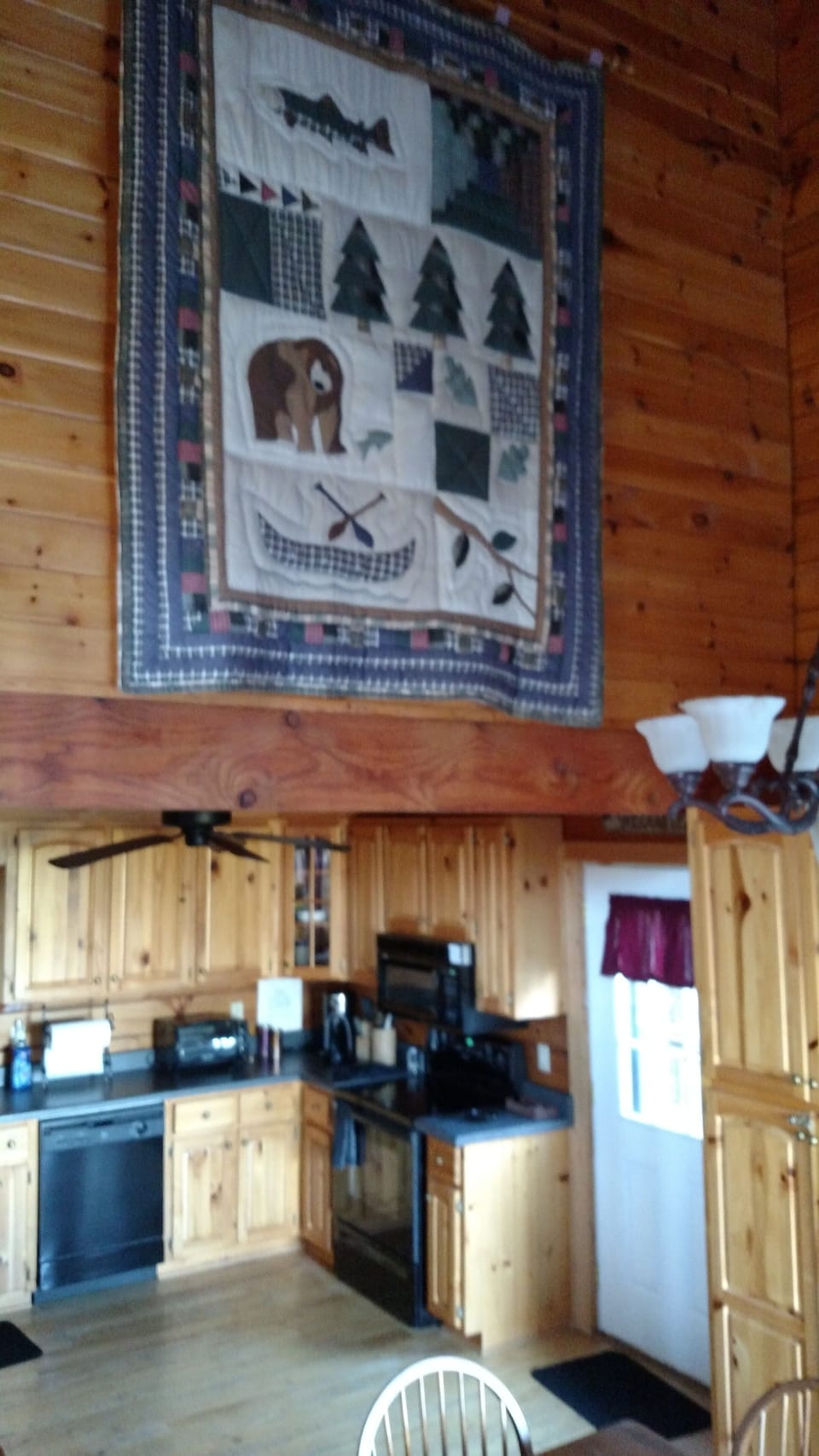 Taken from stairs of kitchen