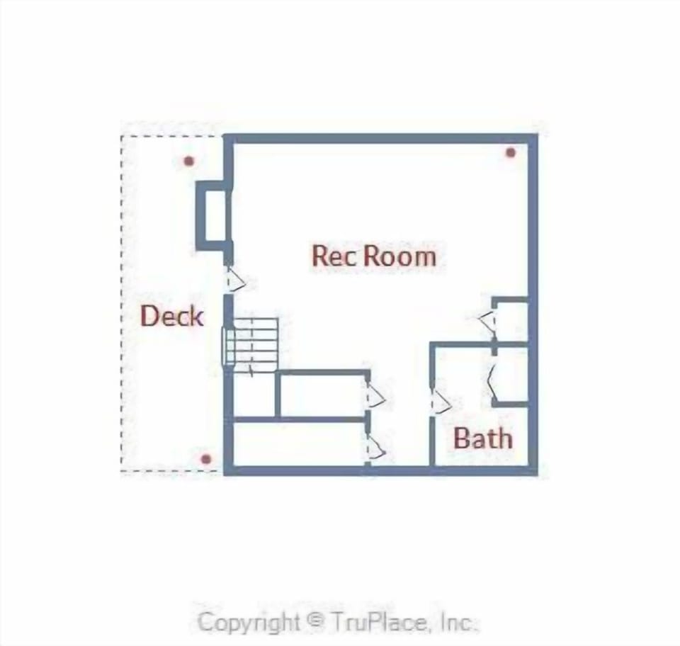 Lower Level Floor Plan 