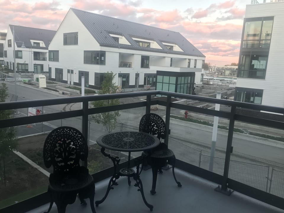 Amazing views from large balcony