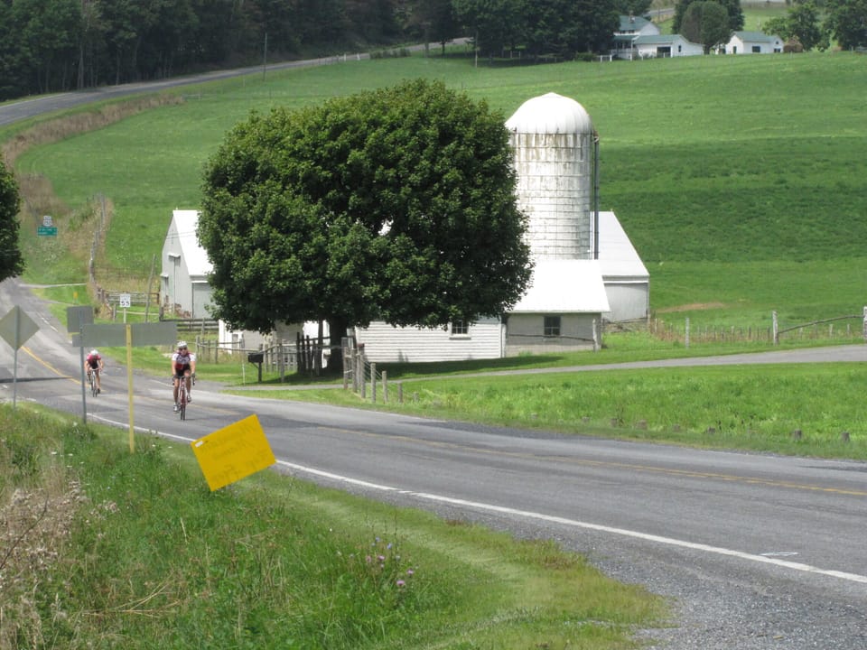 Bikers in Highland County 