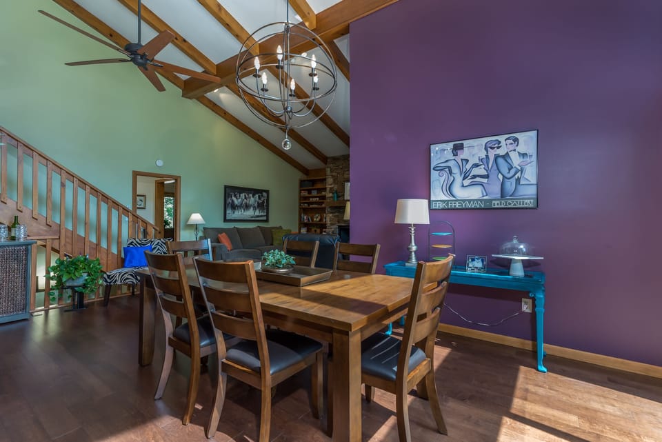 Dining area view of Family Room