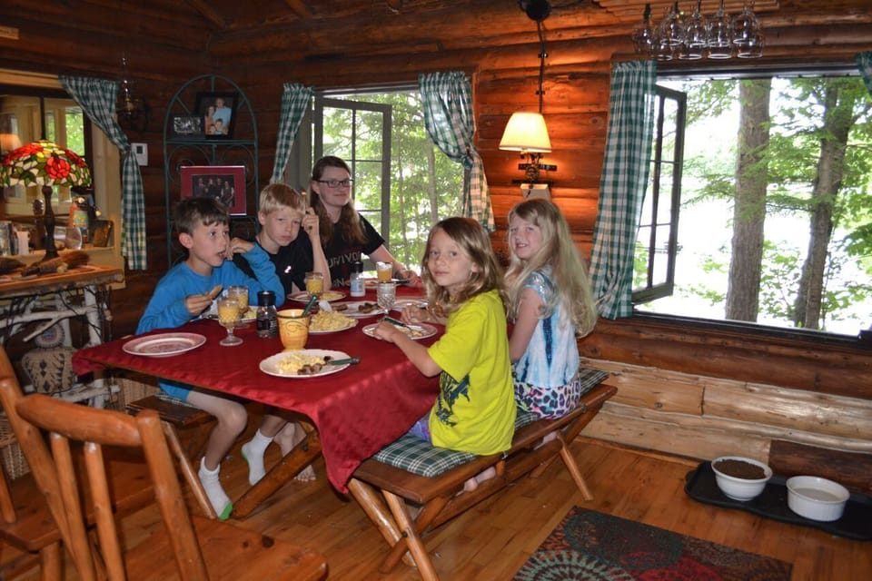 Lunch Before Golfing at Bass Lake CC & Riding at Hwy 45 Stables. Giddy-Up!