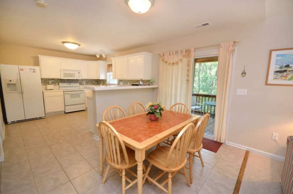Dining area kitchen