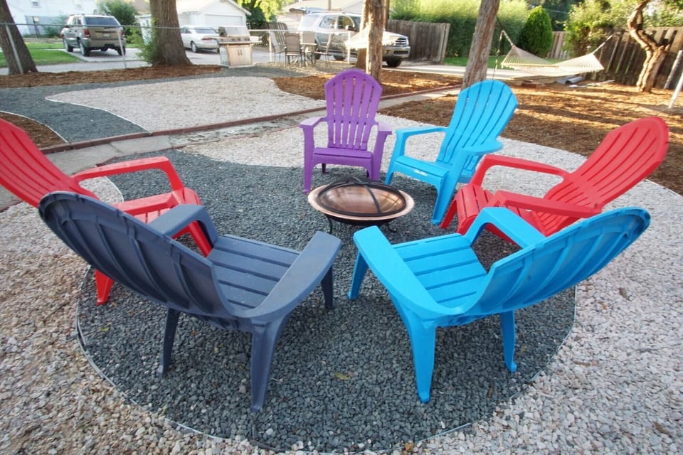 Shared Outdoor Area with Fire Pit