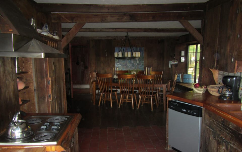 kitchen and dining room