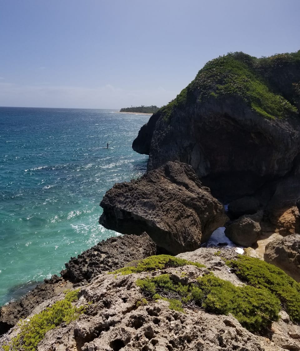 This is Survival beach one of the most beautiful places in the area. 