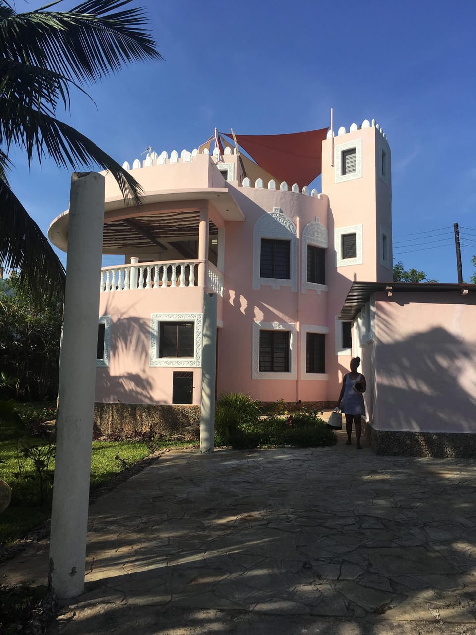 View from the Car Park and Gate
