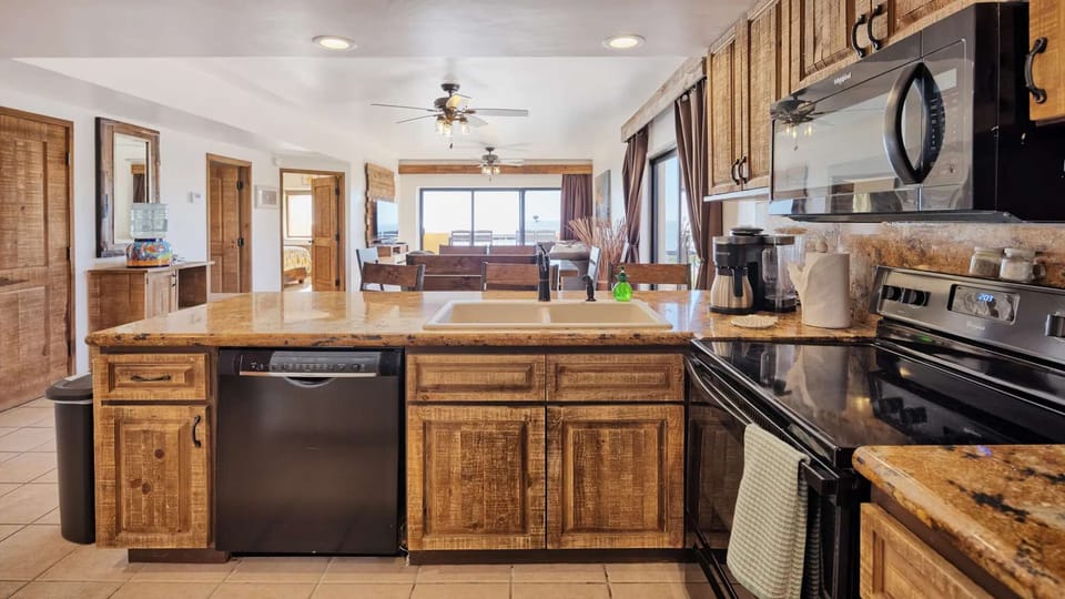 Kitchen area for all your cooking needs