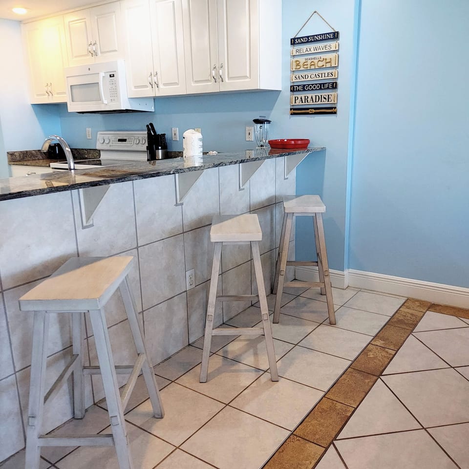 Bar Area with Seating for 3