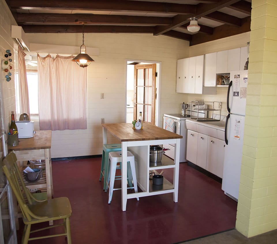 Kitchen, fully stocked.