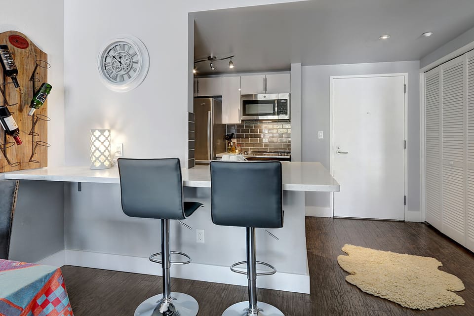 Unit Entry Foyer To Kitchen