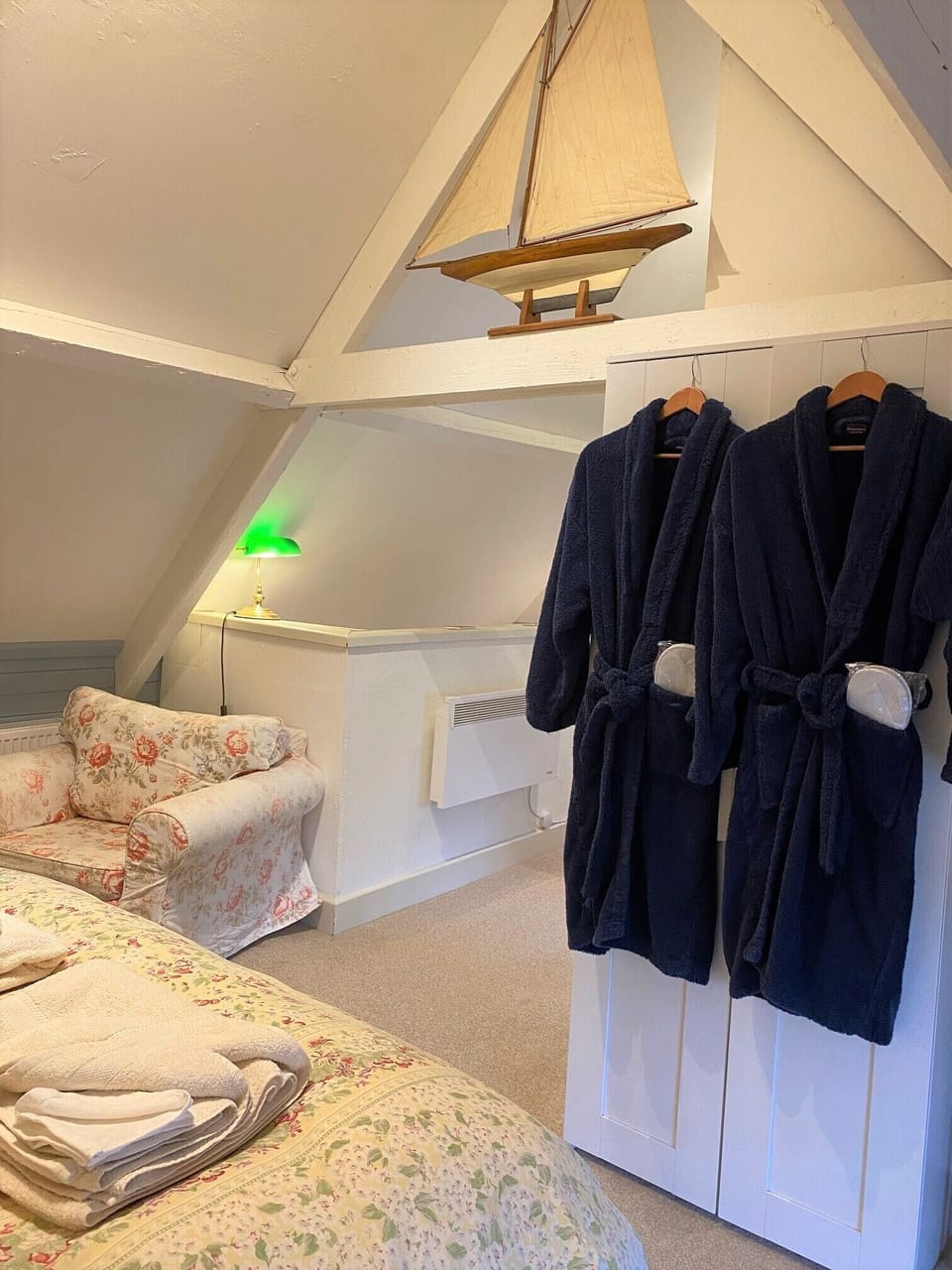 Dressing Gowns & Slippers provided
