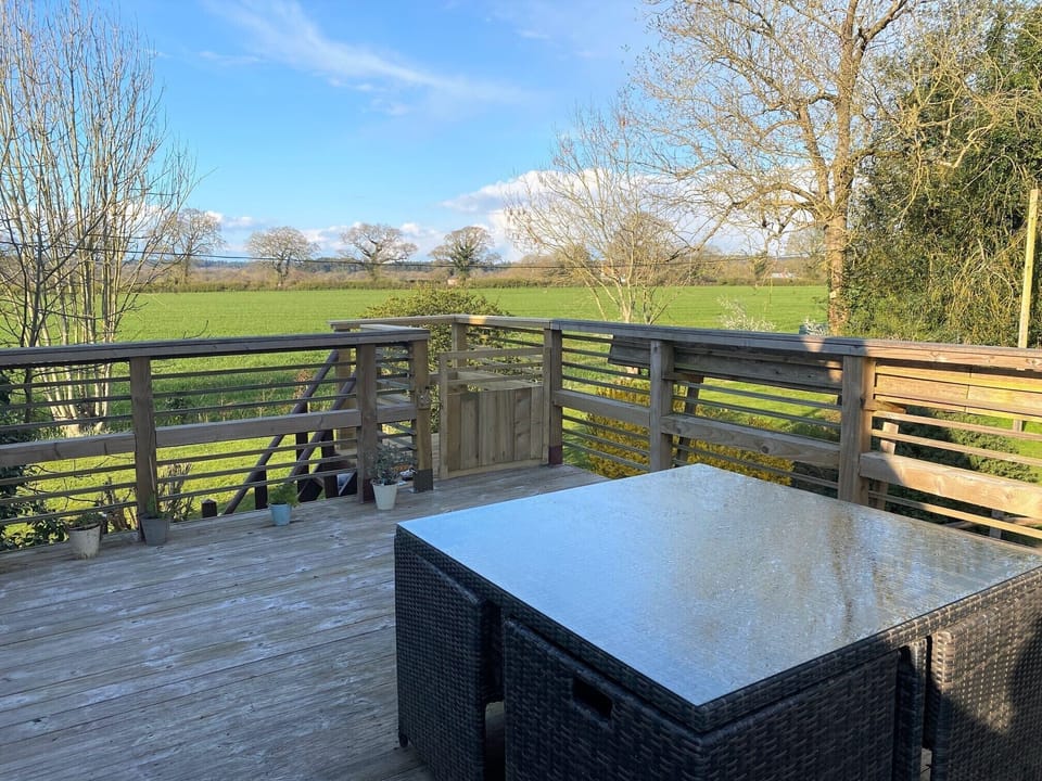 Roof Terrace in winter