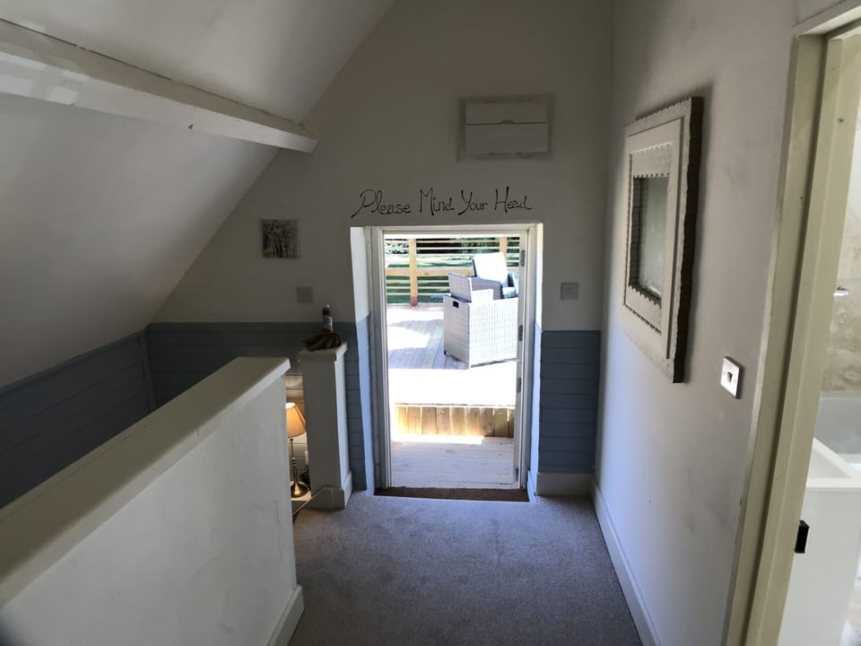 Door onto Roof Terrace from Bedroom
