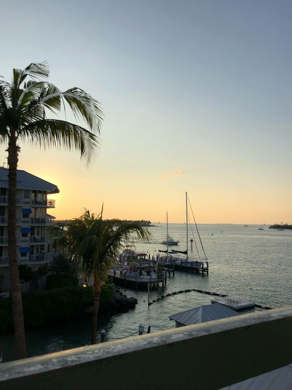 View from balcony 