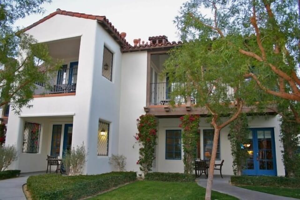 Exterior View - Close Up of Lower Master and Living/Dining Room Patios