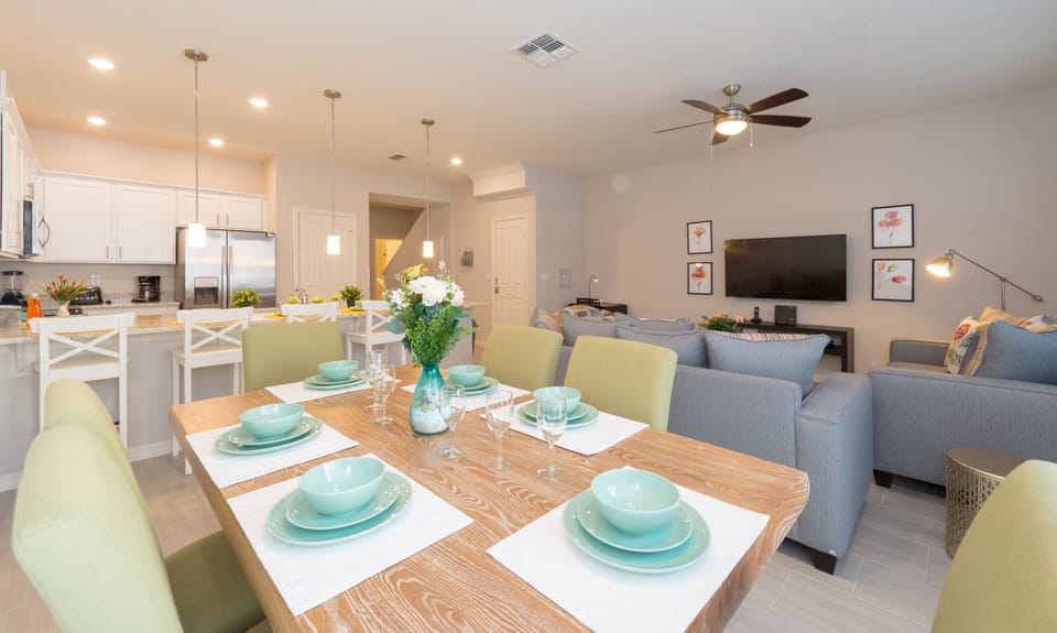 Dining/Living Rooms and Kitchen