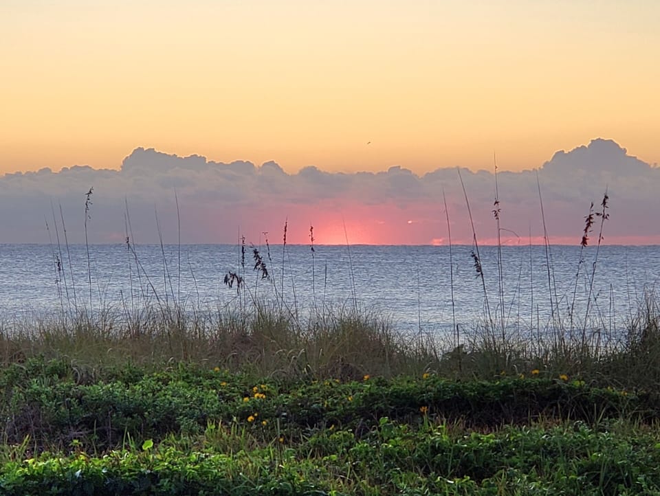 Wake up to this gorgeous sunrise 
