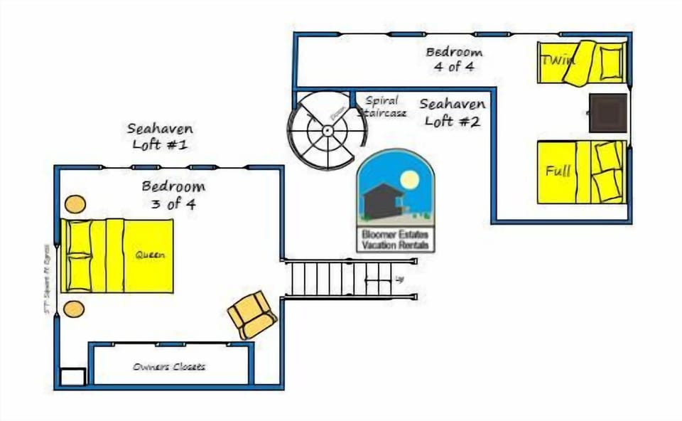 Seahaven loft #1 and #2
