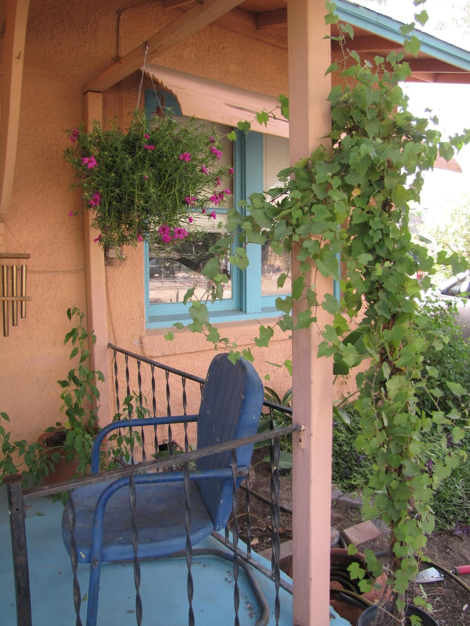 Enjoy a quiet morning on the front porch.
