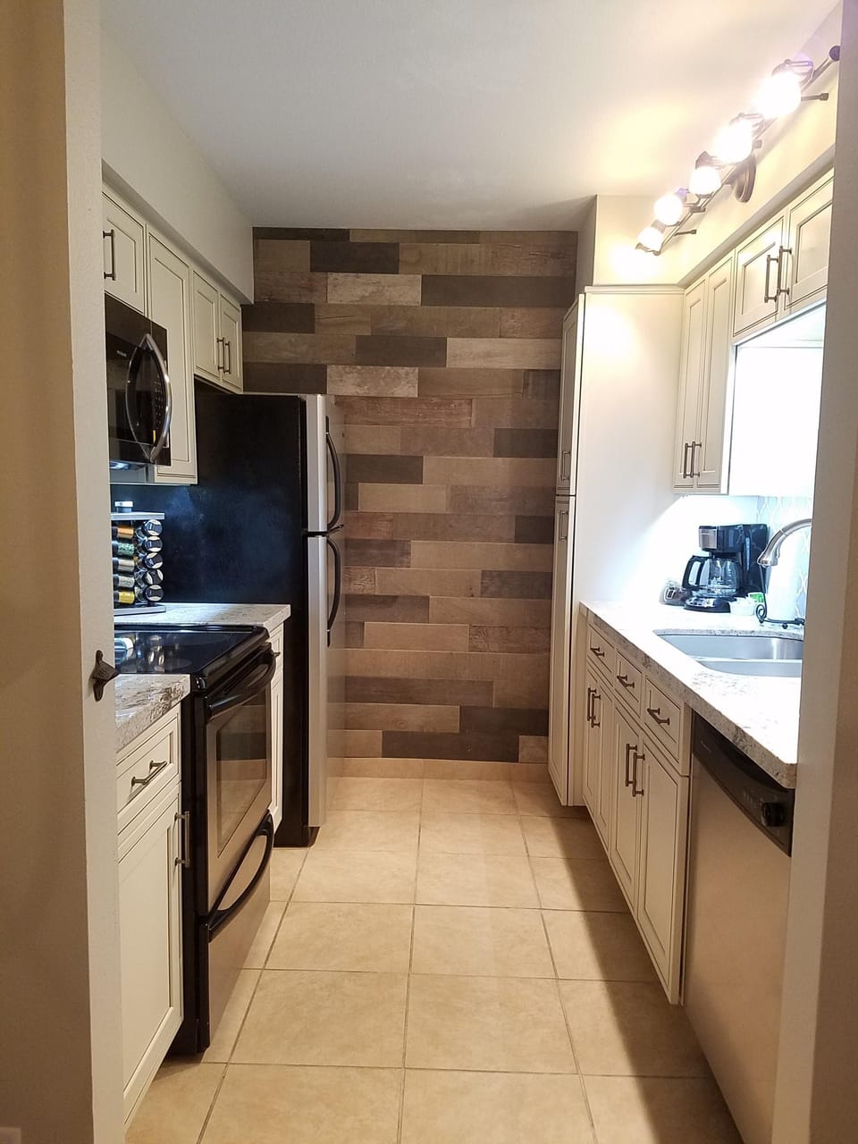 Newly renovated kitchen