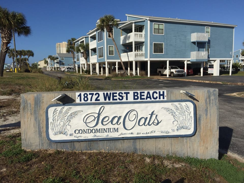 Welcome to Sea Oats! Over 8 acres with 2 Olympic size pools. Family friendly