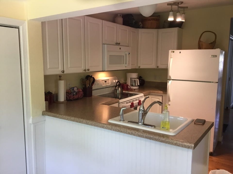 Fully stocked kitchen