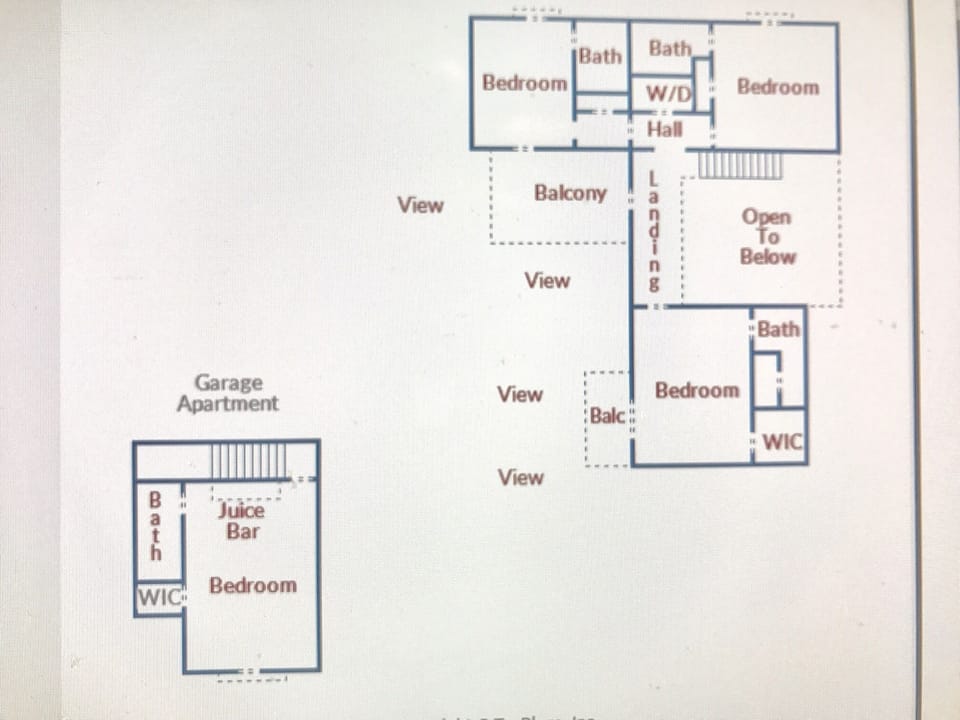 Second floor plan
